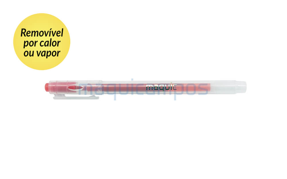 Magic Pen Removable Pen Heat or Steam Red Color