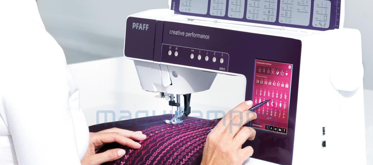 PFAFF CREATIVE Performance Máquina de Costura e Bordar