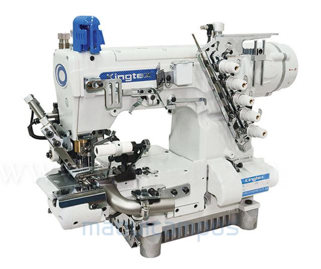 Kingtex CTD9085-0-356M Máquina de Costura de Recobrimento