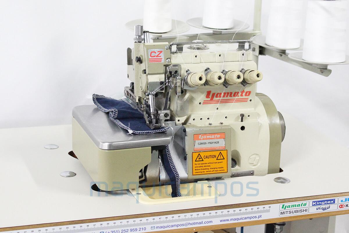 Yamato CZ6020-Y5DF / K2S Overlock Sewing Machine