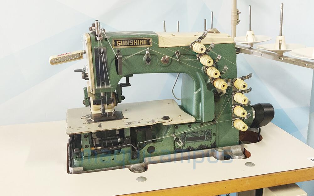Sunshine DB-78704PMD Elastic Sewing Machine (4 Needles)
