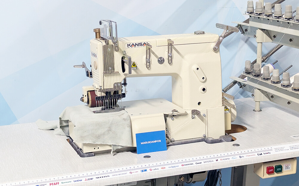 Kansai Special DFB-1412P M&aacute;quina de Coser de 12 Agujas