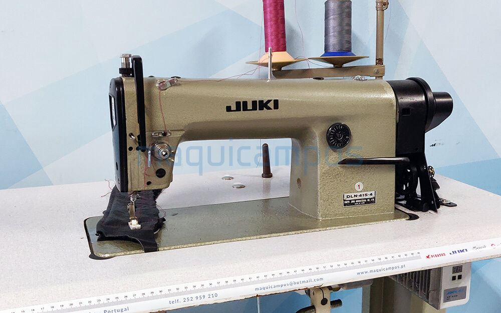 Juki DLN-415-4 Máquina de Costura Ponto Corrido de Duplo Arrasto
