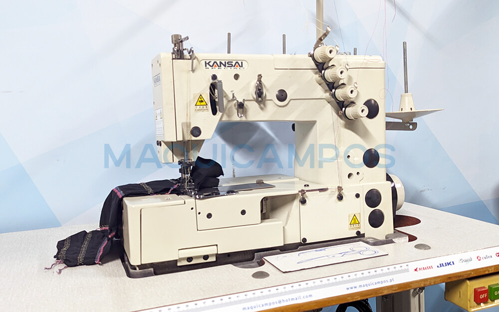 Kansai Special DPW-1302-W Máquina de Costura Picueta 