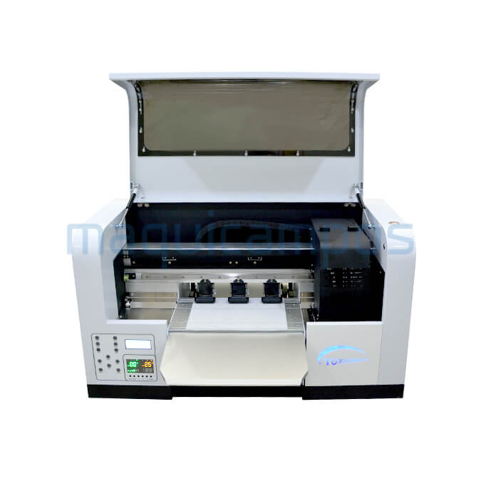 Yuxunda DTF-300Plus Impressora DTF para Rolos de 350mm com Mini Powder Shaker