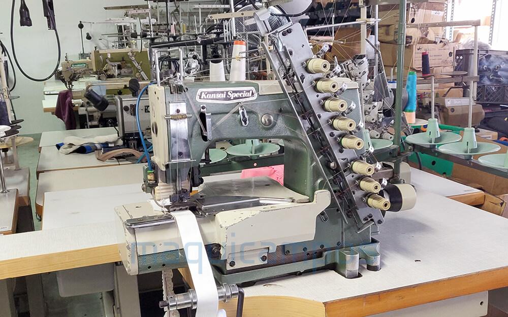 Kansai Special DWR-19004U-UTC Ring Elastic Sewing Machine