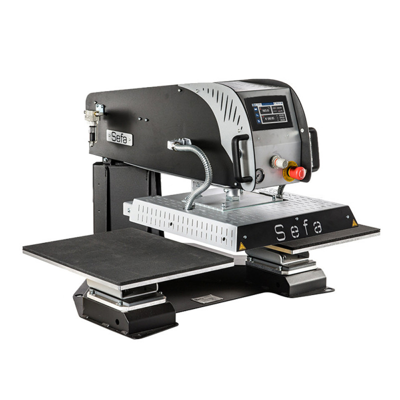 Sefa e-DUPLEX LITE (40x50cm) Prensa Térmica Pneumática de Prato Duplo Sefa e-DUPLEX LITE (40x50cm) Prensa Térmica Pneumática de Prato Duplo