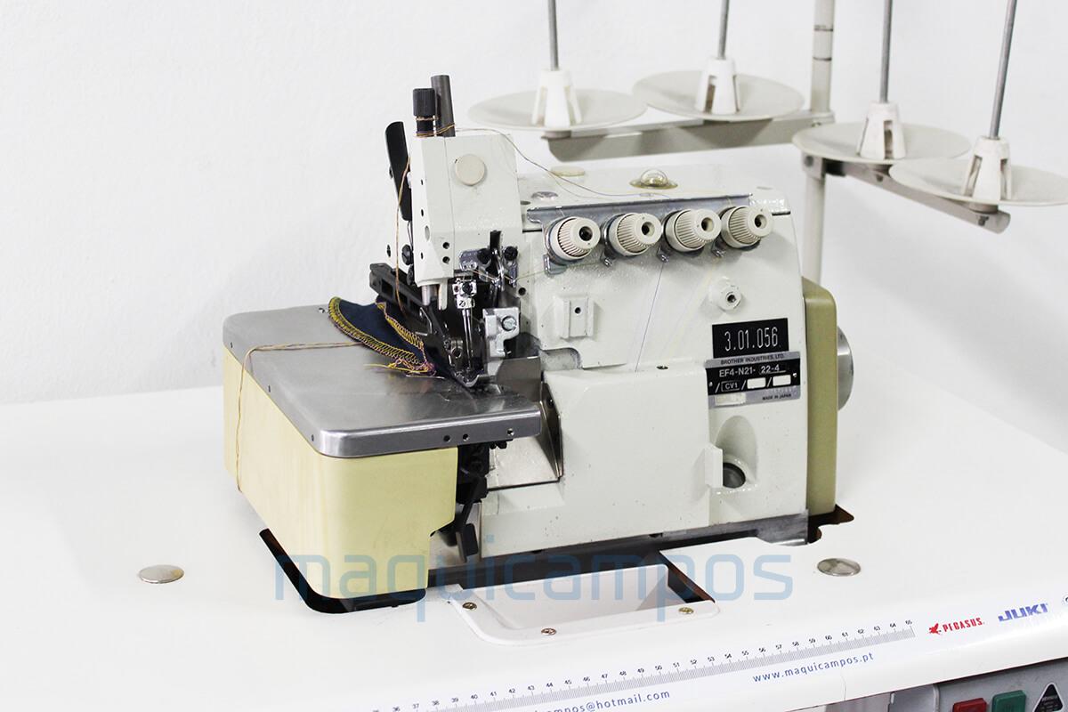 Brother EF4-N11-22-4 Máquina de Costura Corte e Cose (4 Fios)