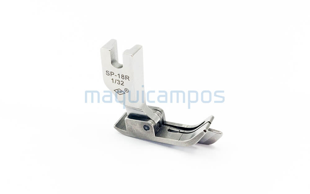 Everpeak SP-18R 1/32 (0.8mm) Right Compensating Guide Foot Lockstitch