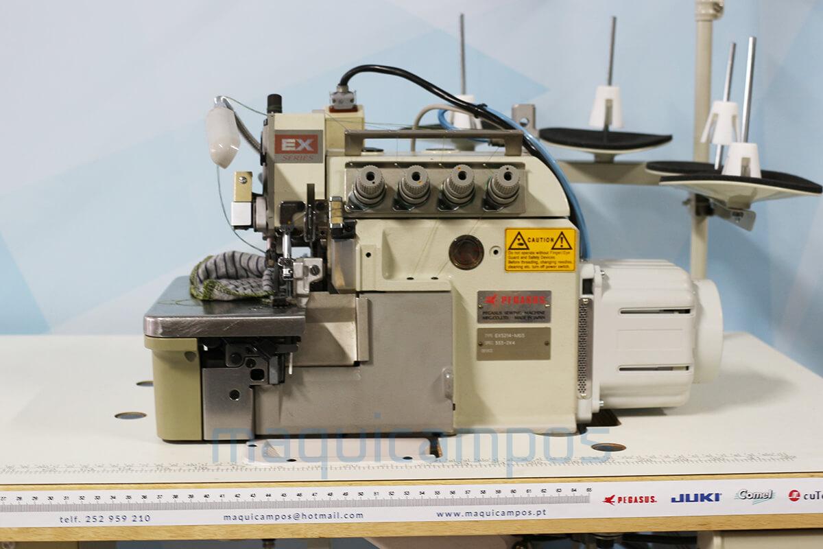 Pegasus EX5214-M03 Overlock Sewing Machine 4 Threads (2 Needles)