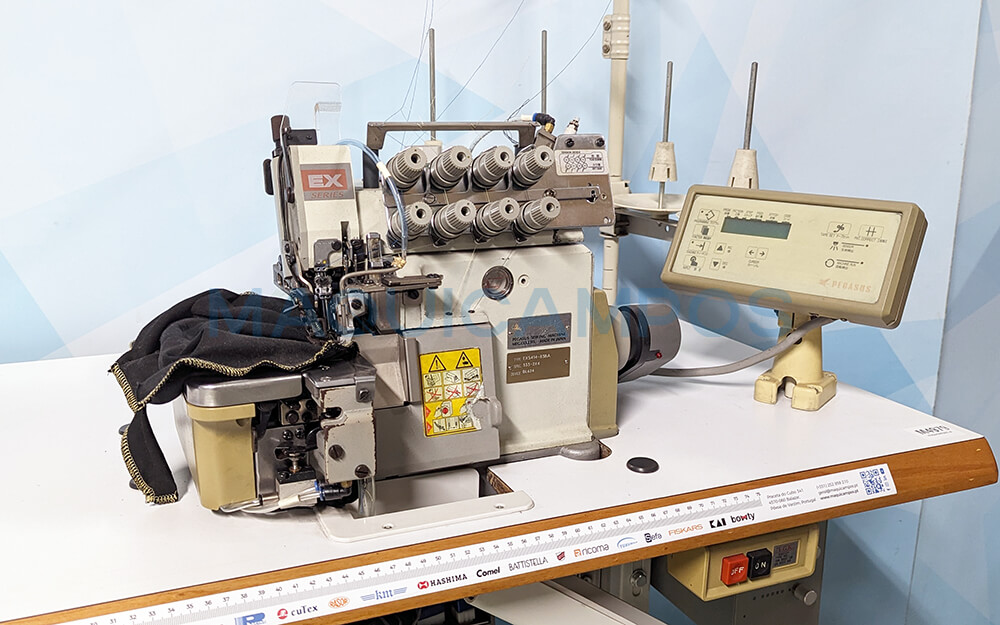 Pegasus EX5414-83BA-333-2X4/BL624 Overlock Sewing Machine (2 Needles with Automatic Backlatcher