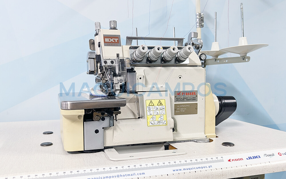 Pegasus EXT5214-M03 Máquina de Coser Overlock de Arrastre Superior (2 Agujas)