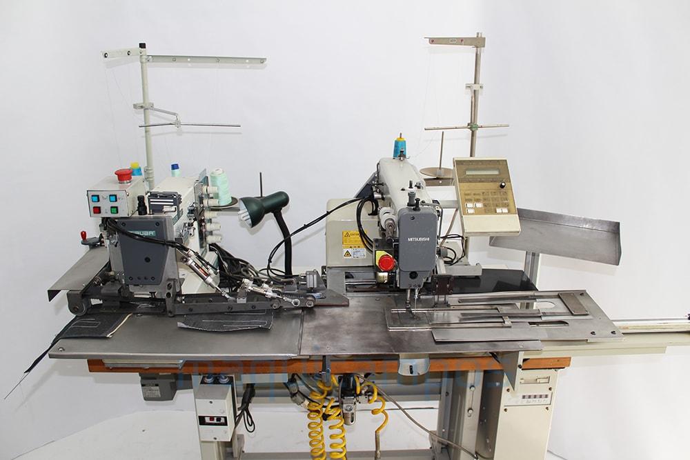 Mitsubishi PLK-B1006 + Siruba F007 Sewing Machine