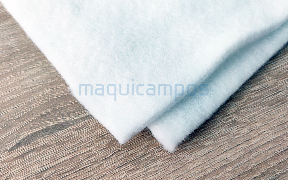 White Felt 100% Polyester 6mm [L=1300] (Sold to CM)