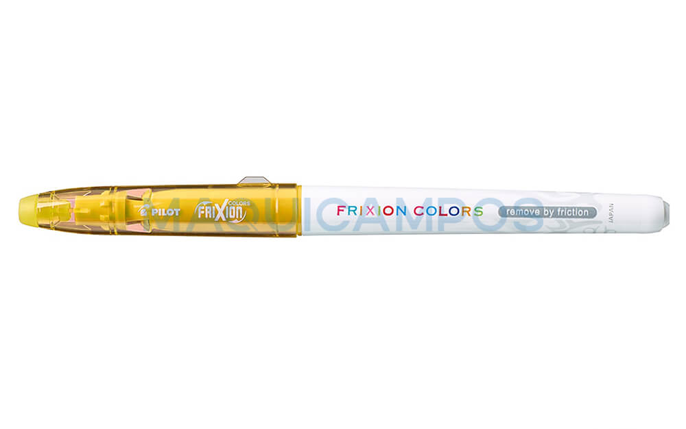 Pilot Frixion Colors Removable Marker Heat / Steam Yellow Color