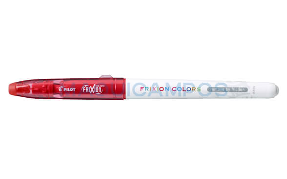 Pilot Frixion Colors Removable Marker Heat / Steam Red Color