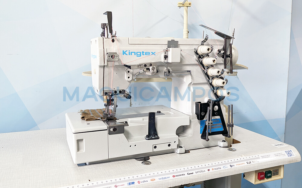 Kingtex FT6500-0-56M Collarett Sewing Machine (3 Needles)