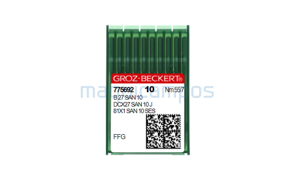 Special Needles B27 SAN 10 FFG Nm 55 / 7 (BX 10)