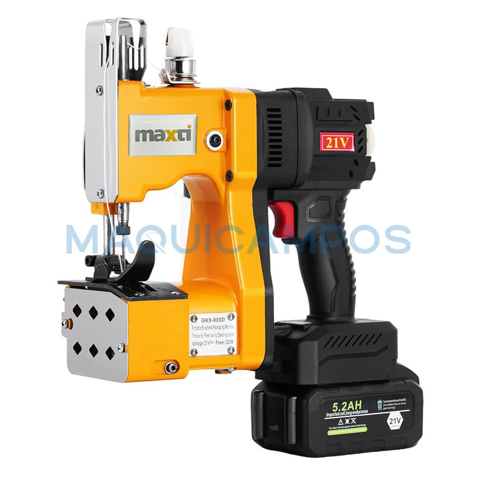 Maxti GK9-900D Máquina de Coser Sacos Portátil com Bateria 21V