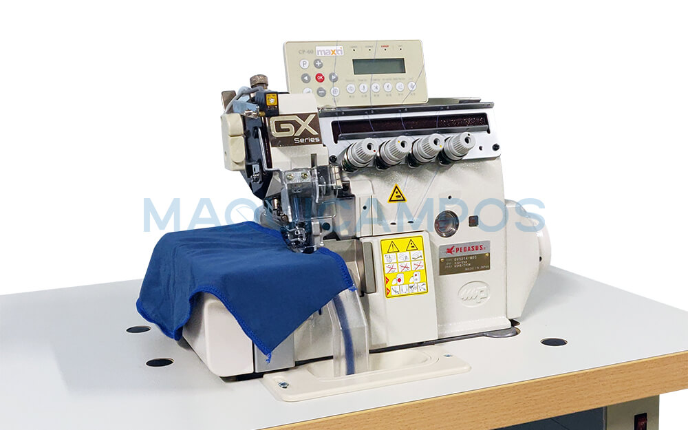 Pegasus GX5214-M03/333 + Maxti RS-60 Overlock Sewing Machine (Without Oil)