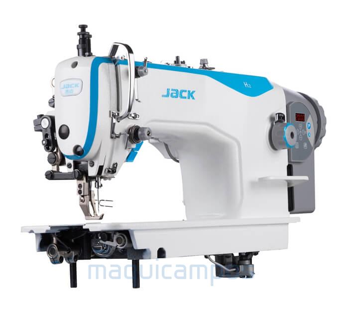 Jack H2-CZ Máquina de Costura Ponto Corrido de Duplo Arrasto por Calcador