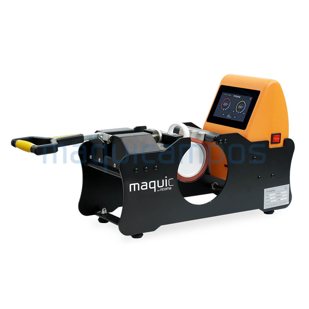 Maquic by Ricoma HP-1112HM Prensa Térmica Manual para Canecas