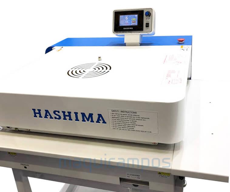Hashima HP-450AS Termocolagem de Tapete Contínuo com Painel Táctil