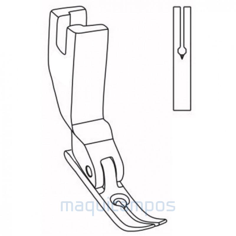 HP363 Zipper Presser Foot Lockstitch