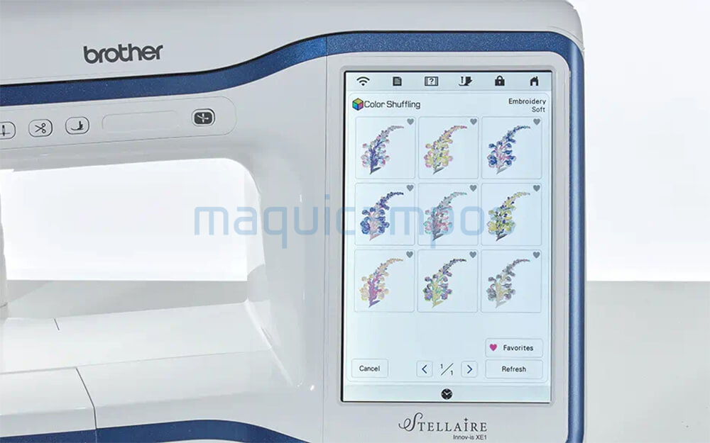 Brother INNOV-IS STELLAIRE XE1 Embroidery and Sewing Machine via
