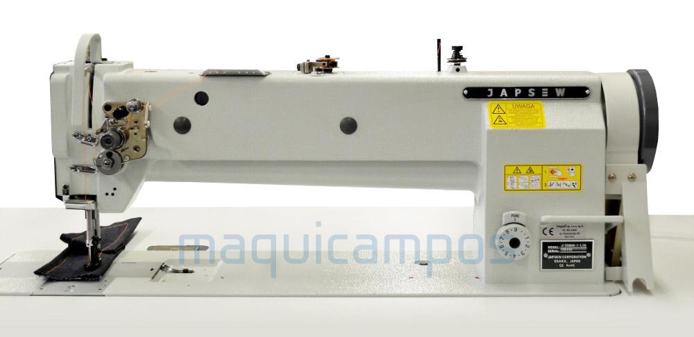 Japsew J20608-1-L18 Long Arm Bottom and Variable Top Feed Sewing Machine