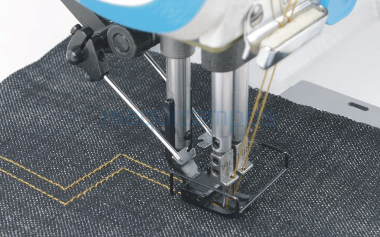 Jack JK-58450J-425 2-Needle Lockstitch Sewing Machine with Auto Corner Sewing