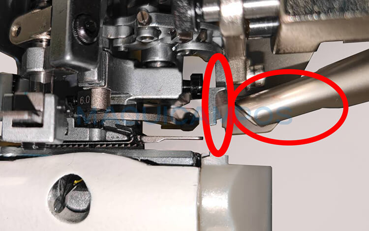 Jack JK-8740C-460-01-UTL-AW1S Flat-Lock Sewing Machine (4 Needles)