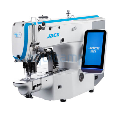 Jack JK-T1900GSXK-D+ Máquina de Costura de Mosquear Eletrónica (Tecidos Finos e Médios)