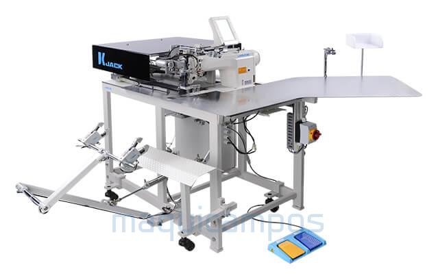 Jack JK-T5878-58G Automatic Placket Setting Machine