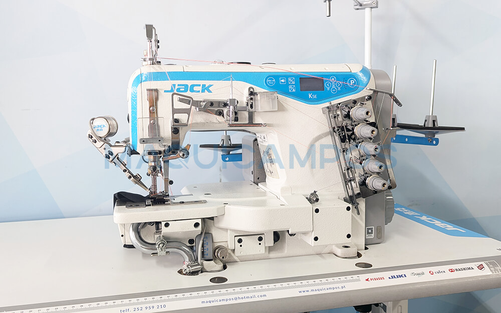 Jack K5E-UT-35ACX356 Máquina de Coser Dobladillo