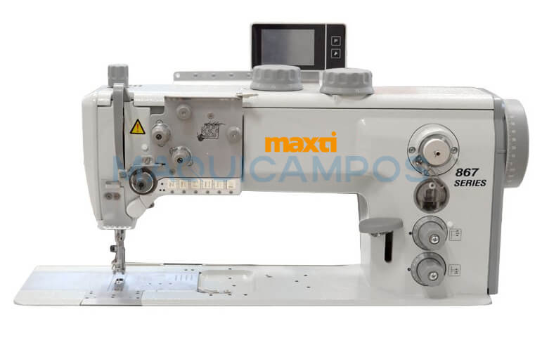 Maxti KF-867-121232 Máquina de Coser Pespunte Triple Arrastre