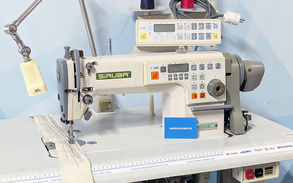 Siruba L818-M1 Máquina de Costura Ponto Corrido
