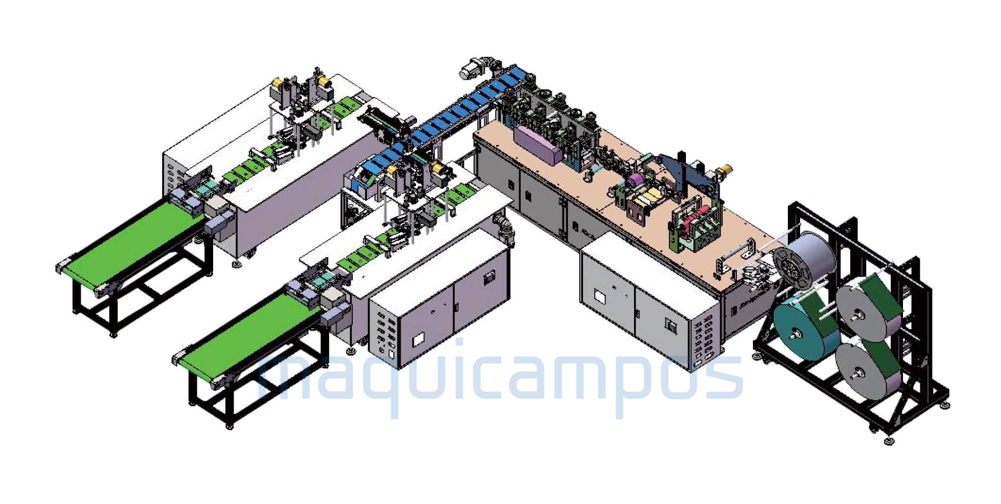 Maquic LAMC-FULL Surgical Mask Automatic Production Line