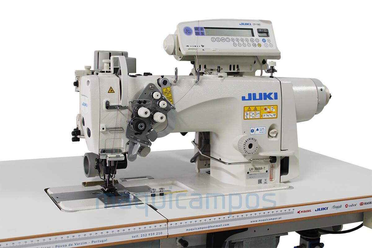Juki LH-3568A-7 Máquina de Costura Ponto Corrido para Cintos em Fechado