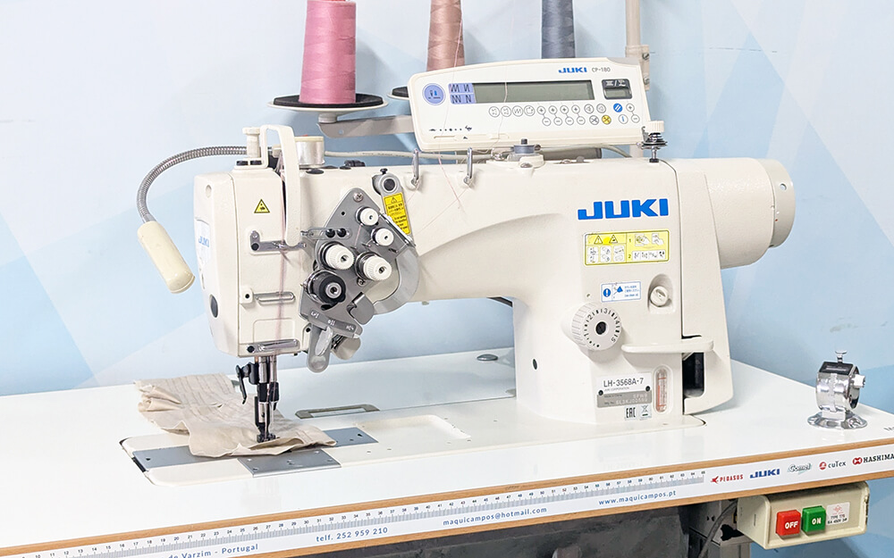 Juki LH-3568A-7 2 Needles Lockstitch Sewing Machine
