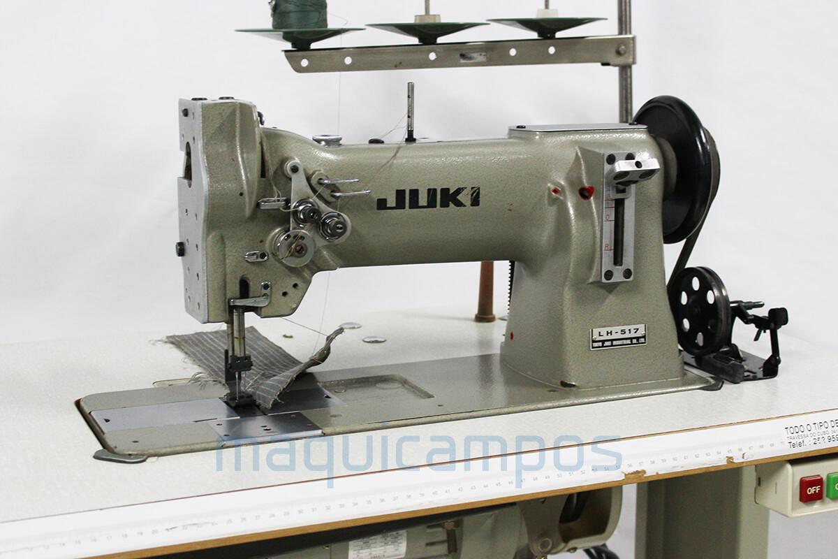 Juki LH-517 Máquina de Costura Ponto Corrido (2 Agulhas)