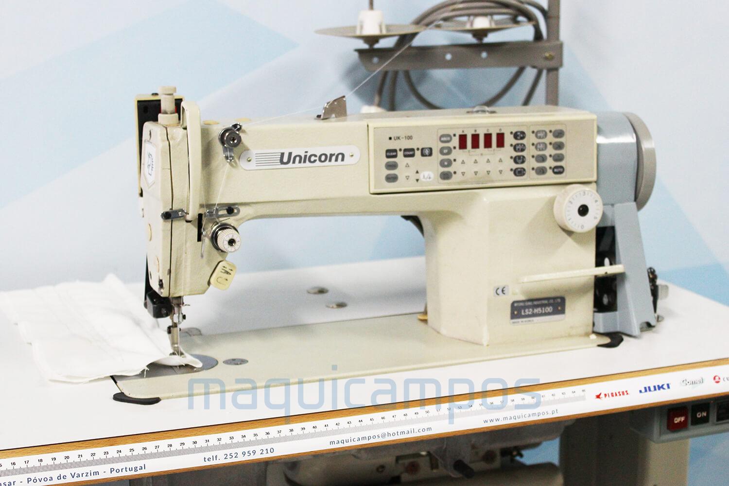 Unicorn LS2-H5100 Lockstitch Sewing Machine with Programmer