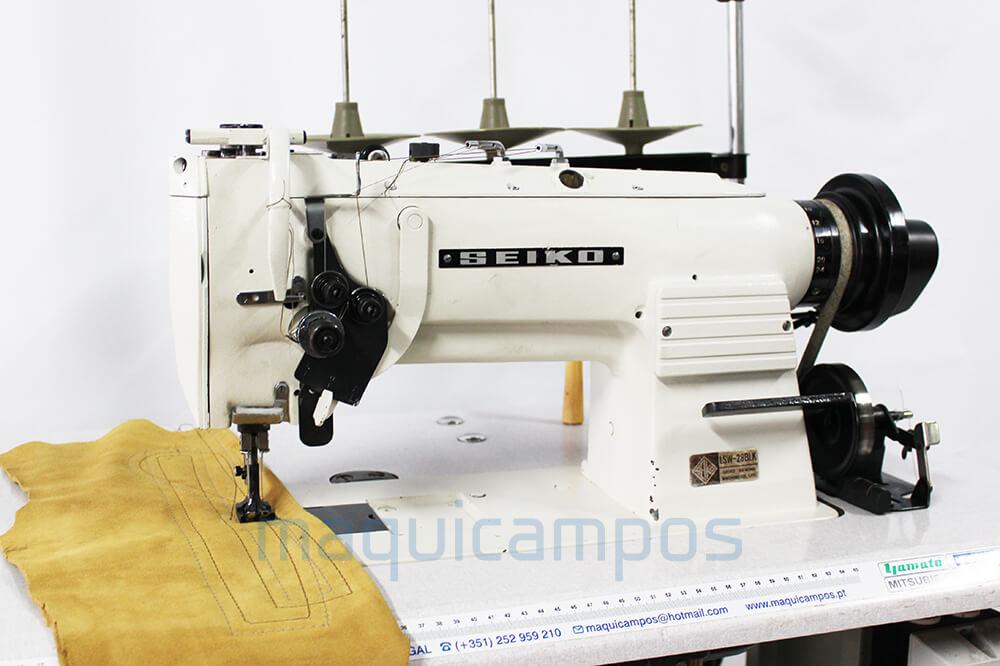 Seiko LSW-28BLK Máquina de Costura Ponto Corrido - Maquicampos Lda -  Máquinas de Costura Novas e Usadas