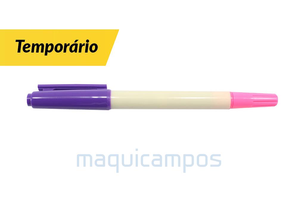 Rotulador Temporal / Removible por Agua Colores Púrpura y Rosa