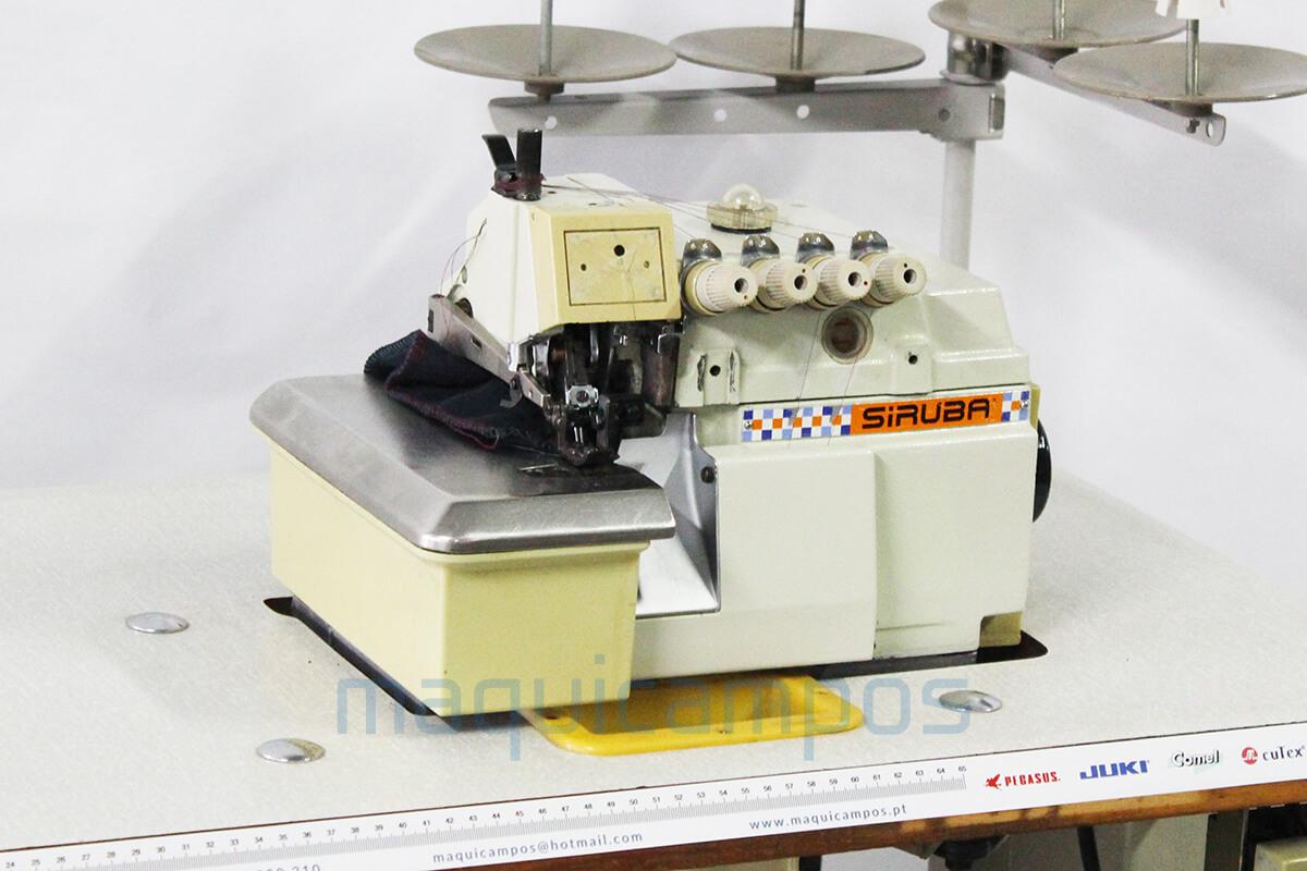 Siruba Máquina de Costura Corte e Cose (4 Fios)