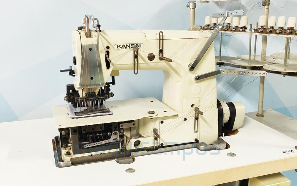 Kansai Special Máquina de Costura de 12 Agulhas