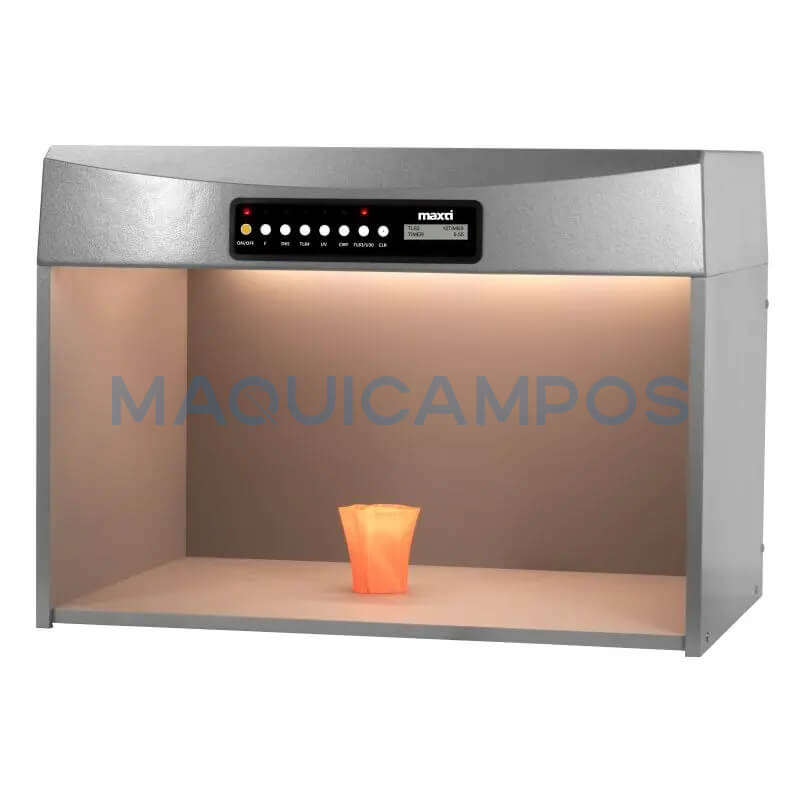 Maxti MAX 11-CIIC-LED Cabina de Luz para Laboratorio Textil