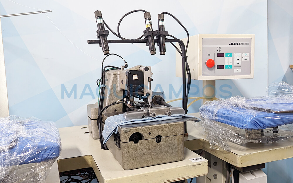 Juki MBH-180 + ACF-182 Buttonholing Sewing Machine