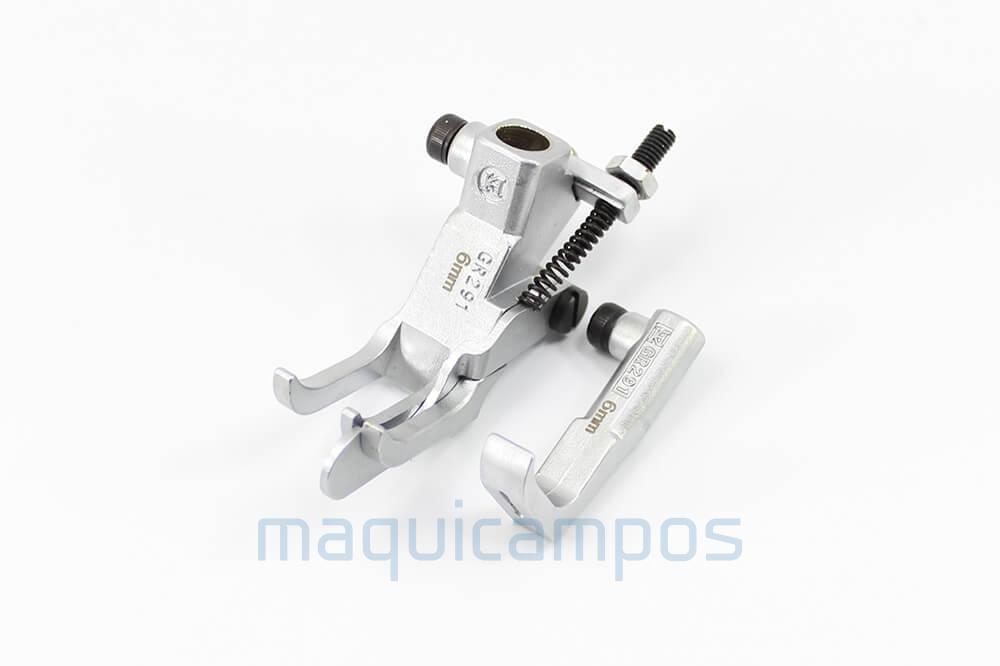 MGR291 6mm Right Compensating Guide Feet Lockstitch