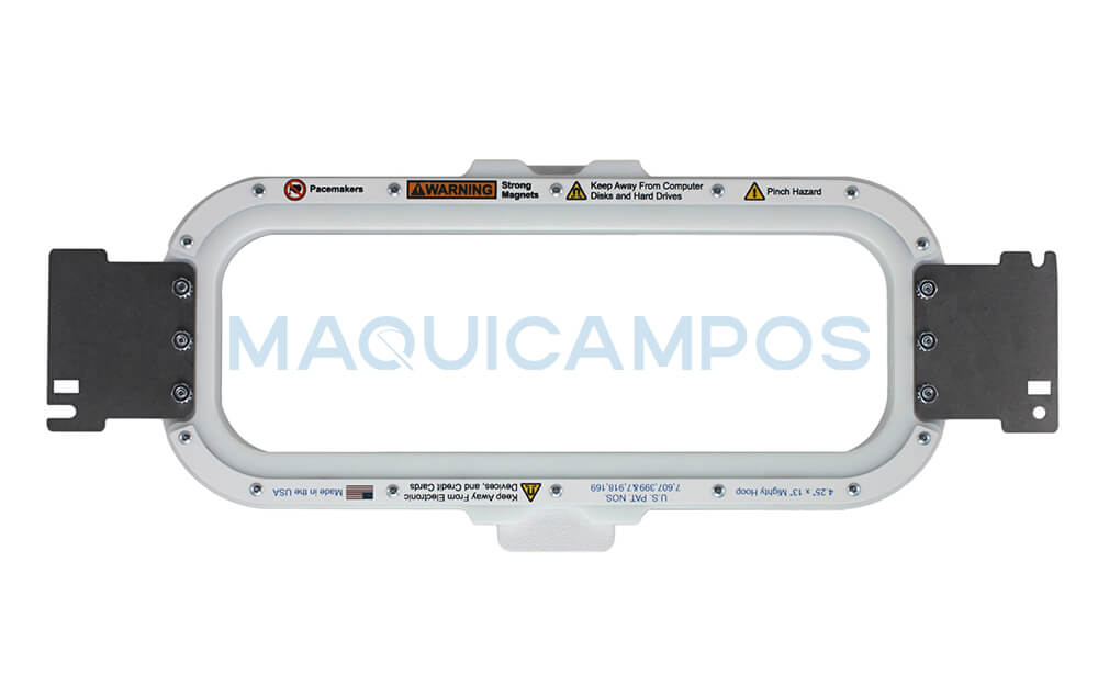 Bastidor Magnético Bordar 4.25x13'' para Happy Japan Mighty Hoop MH-HP360-42513